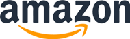 A logo of Amazon